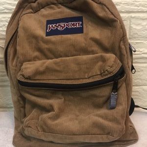 Jansport vintage corduroy Backpack